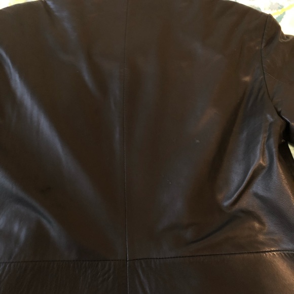 Leather Jacket ๐งฅ Chocolate Brown - Picture 5 of 8